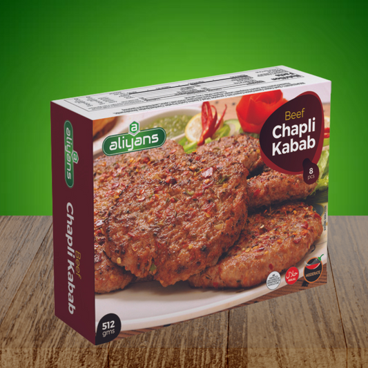 Beef Chapli Kabab 8Pcs