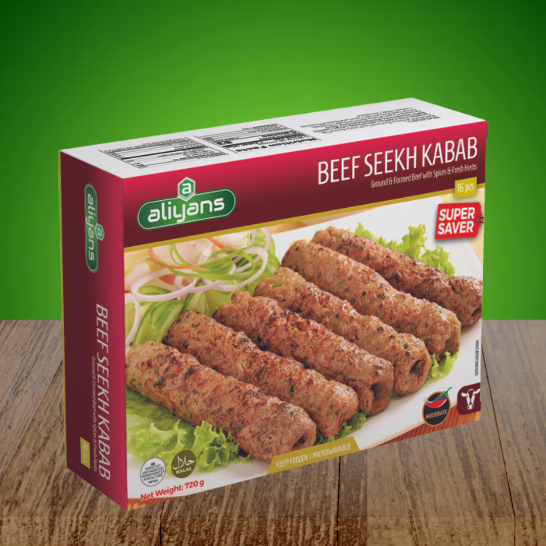 Beef Seekh Family Pack - mod spicy