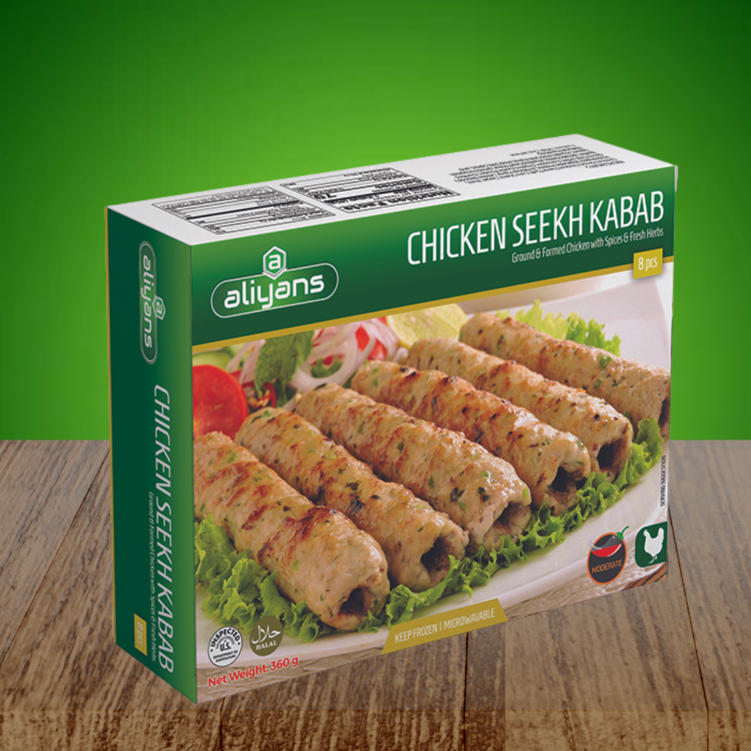 Chicken Seekh Kababs Small 8Pcs