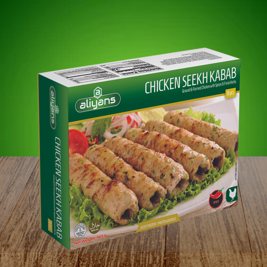 Chicken Seekh Kababs Spicy Small 8Pcs